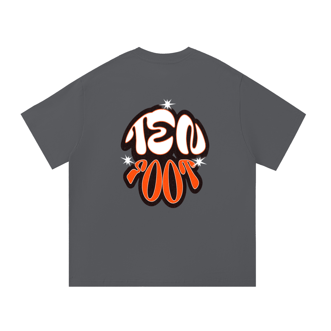 Ten Foot Back Cotton T-Shirt