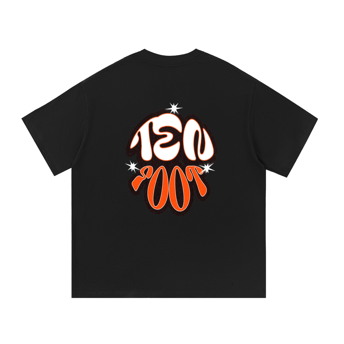Ten Foot Back Cotton T-Shirt