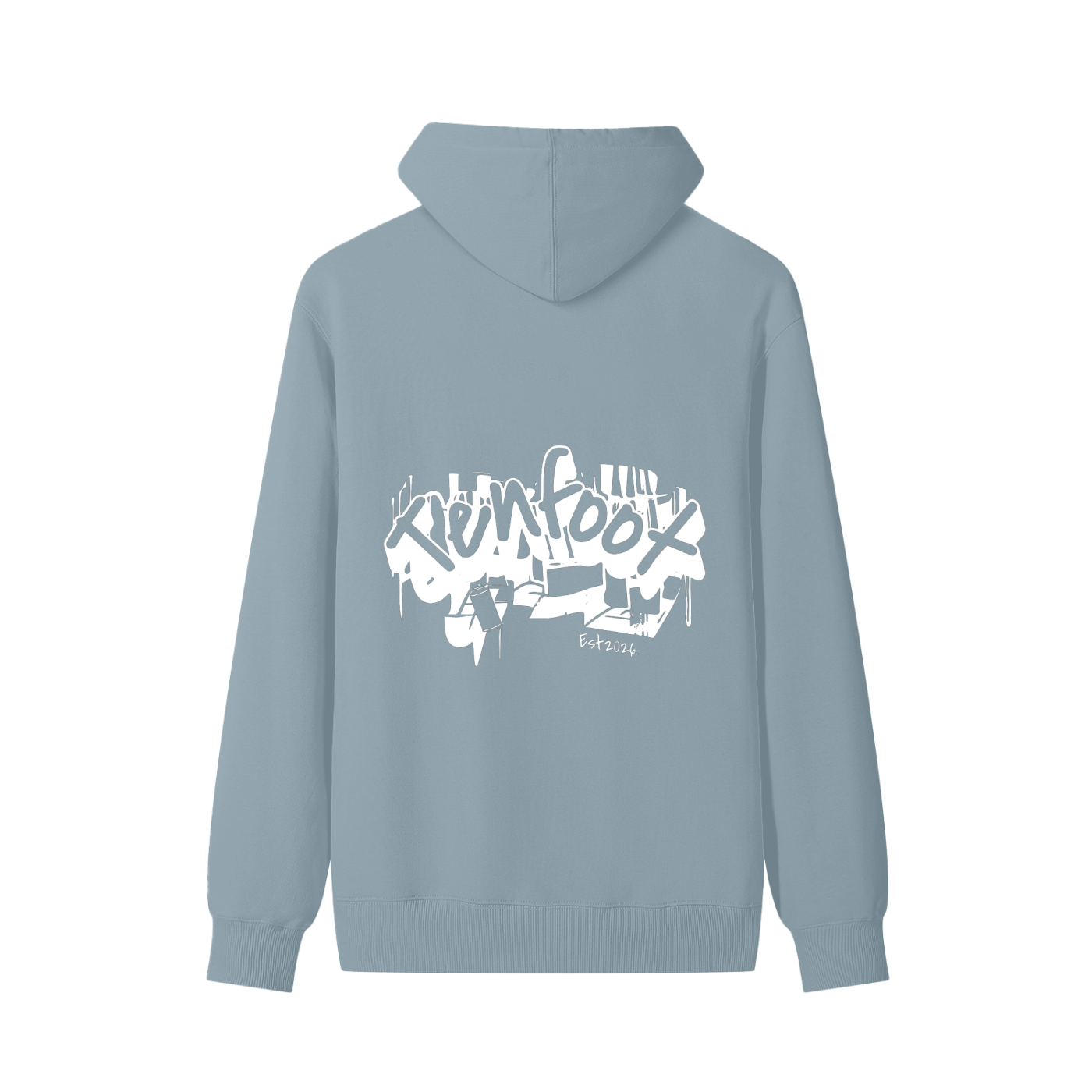 Ten foot grafetti Unisex Cotton Hoodie