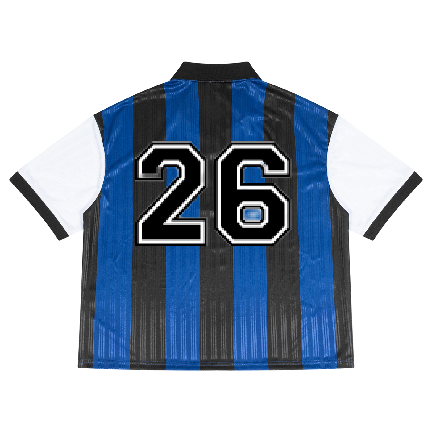 Ten Foot FC Boxy Striped Collared Soccer Jersey