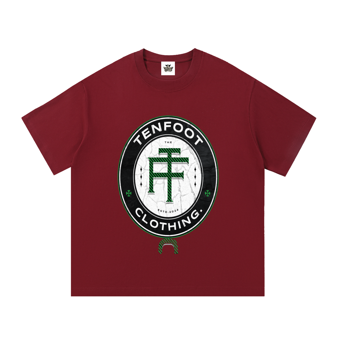 Ten Foot round Essential Cotton T-Shirt