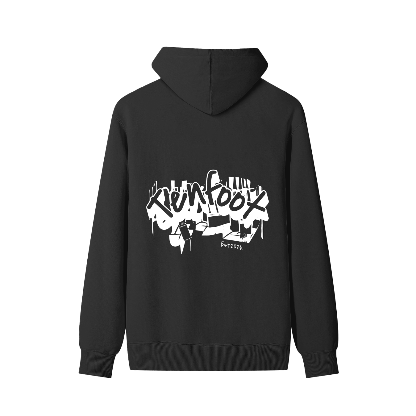Ten foot grafetti Unisex Cotton Hoodie