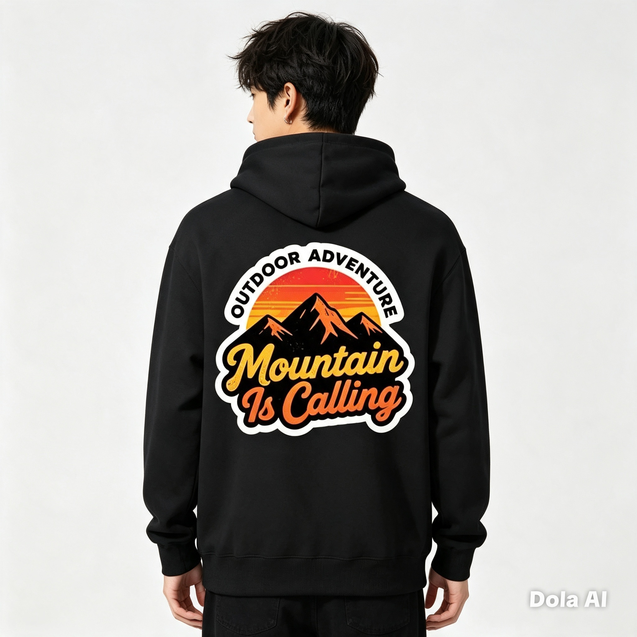 Mountain is Calling Unisex Cotton Hoodie