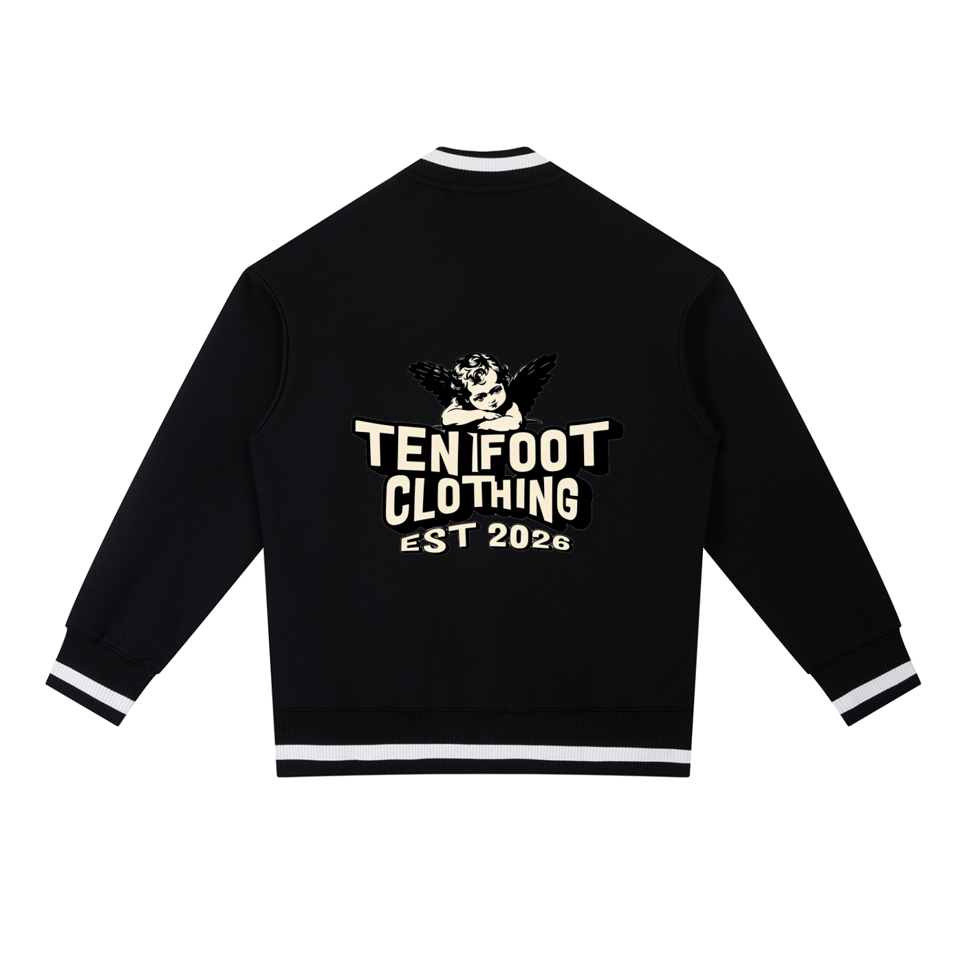 Ten Foot Athletic Zip Bomber Jacket