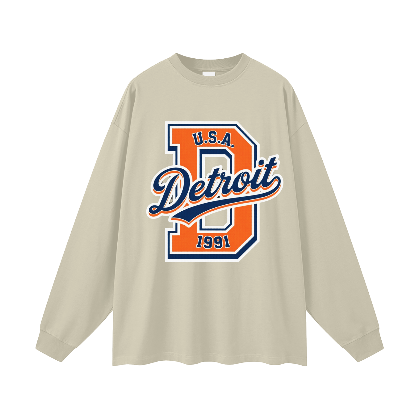 Detroit Unisex Long Sleeve T-Shirt