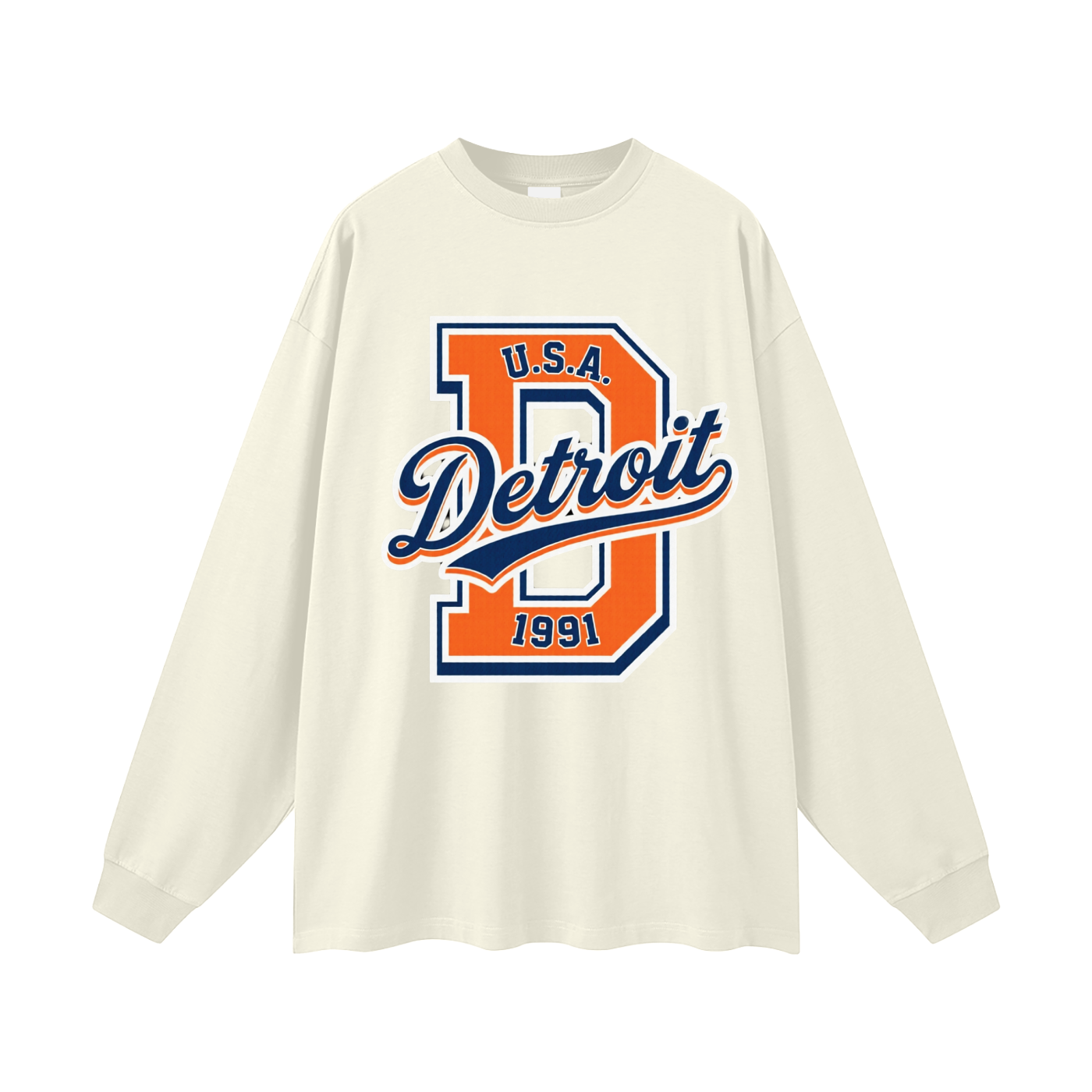 Detroit Unisex Long Sleeve T-Shirt