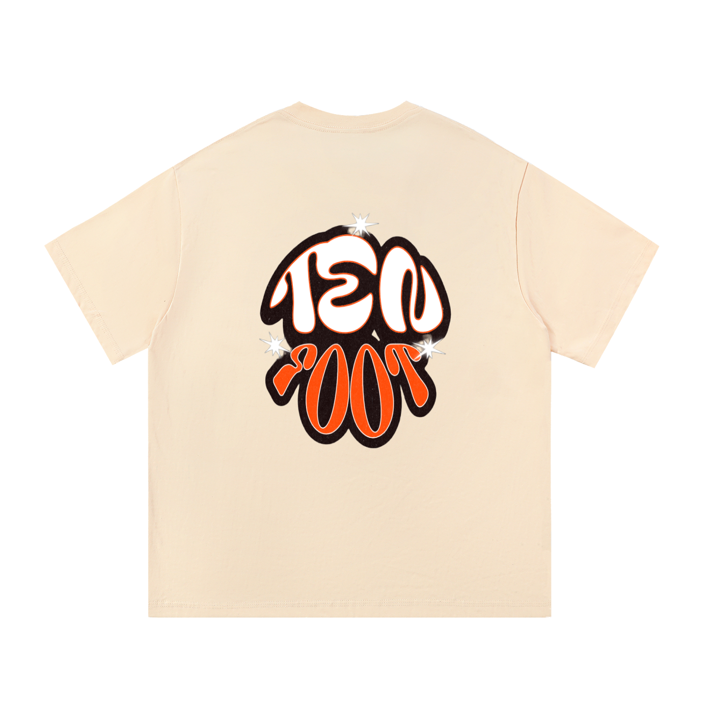 Ten Foot Back Cotton T-Shirt