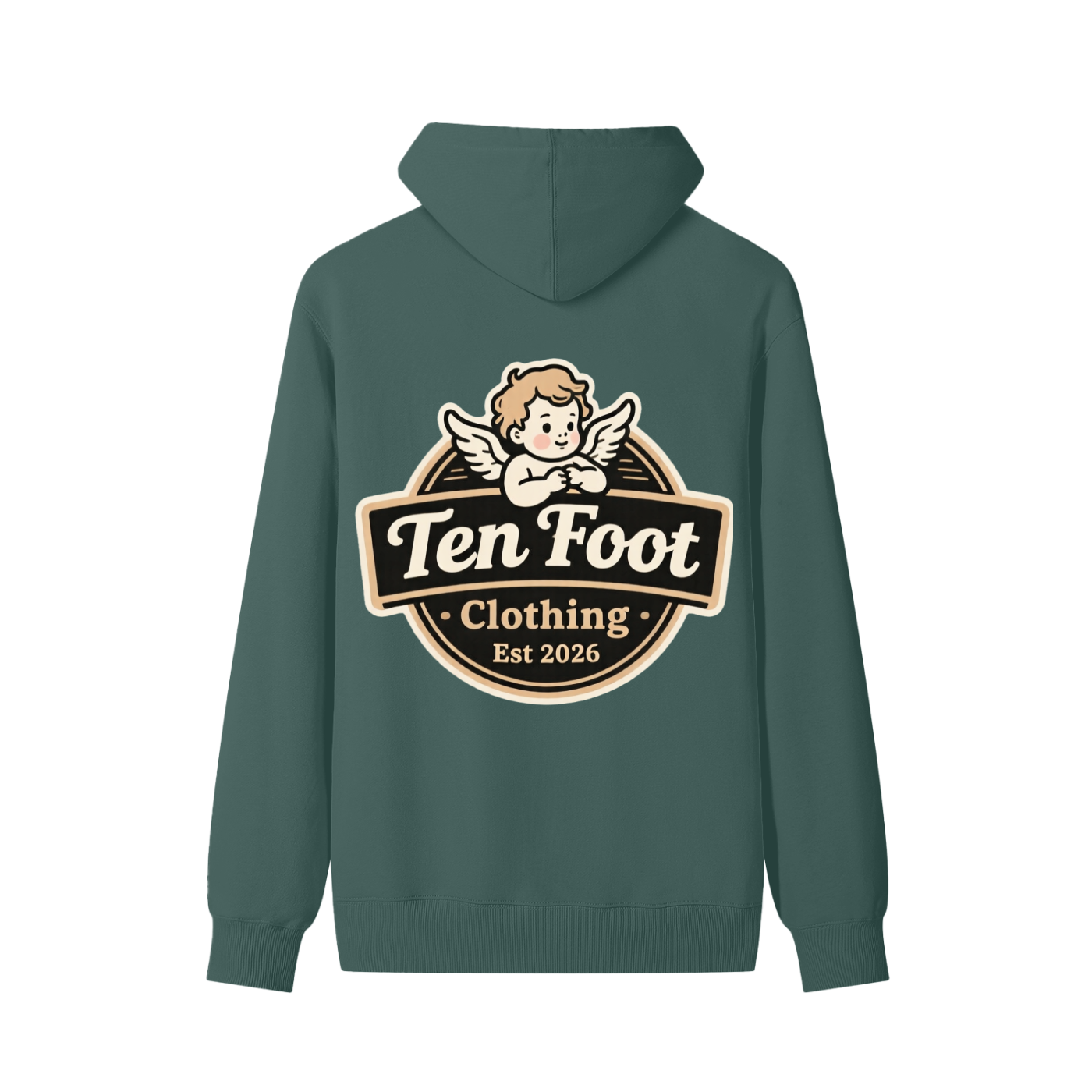 Ten Foot Clothing Cotton Hoodie