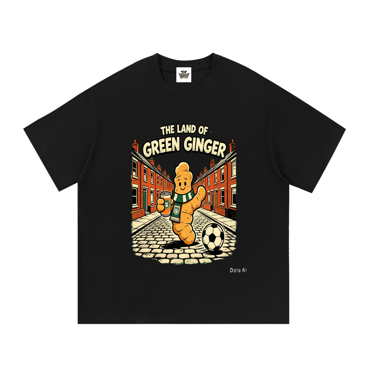 Green Ginger Cotton T-Shirt