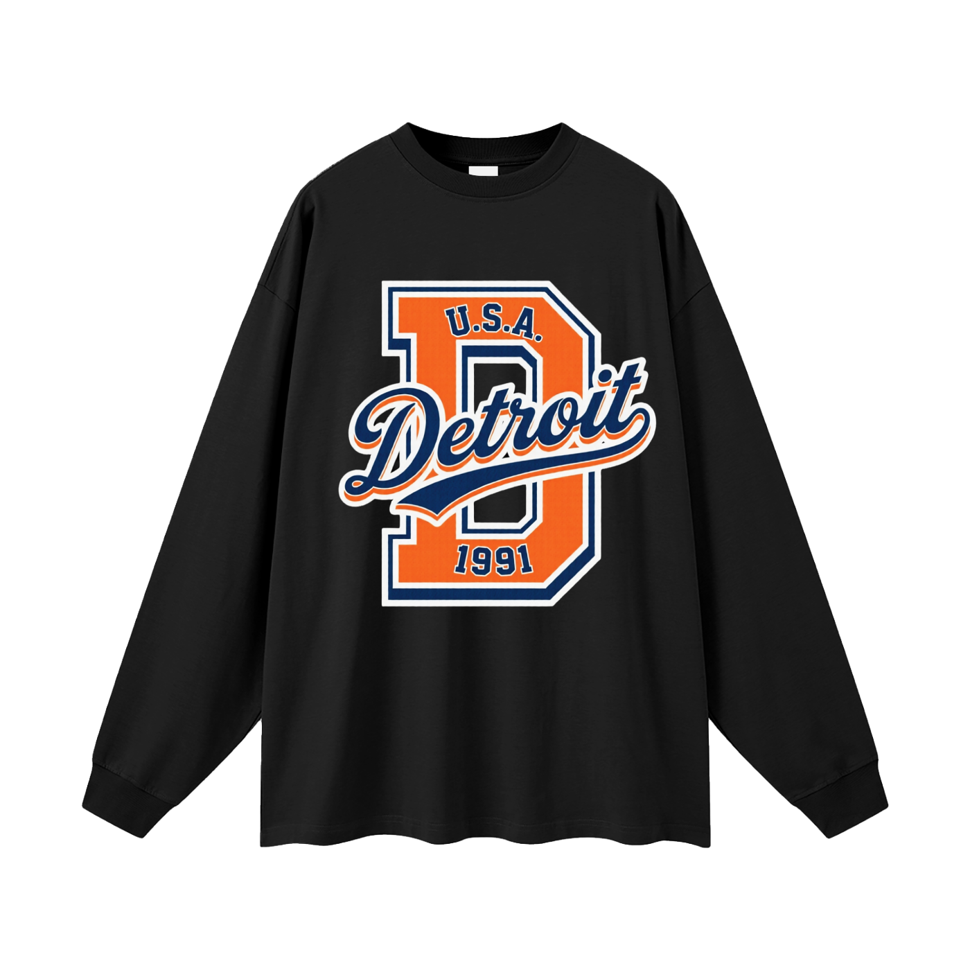 Detroit Unisex Long Sleeve T-Shirt