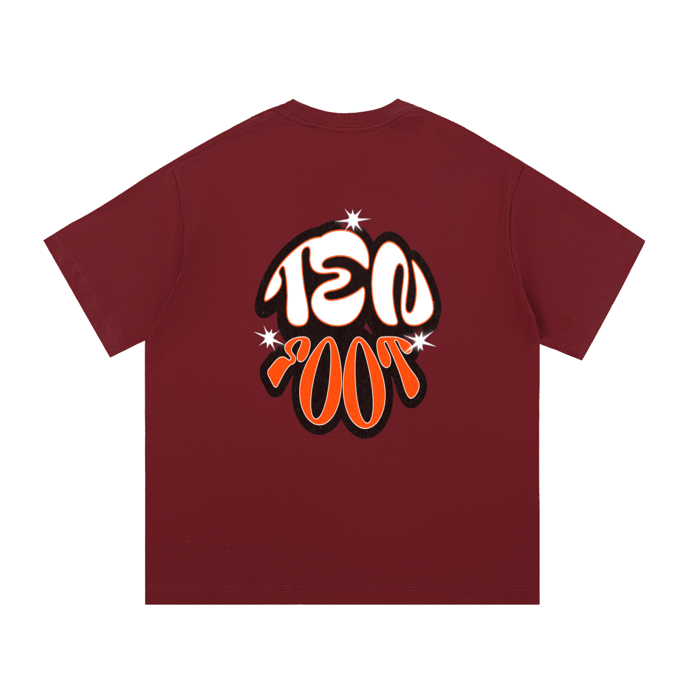 Ten Foot Back Cotton T-Shirt