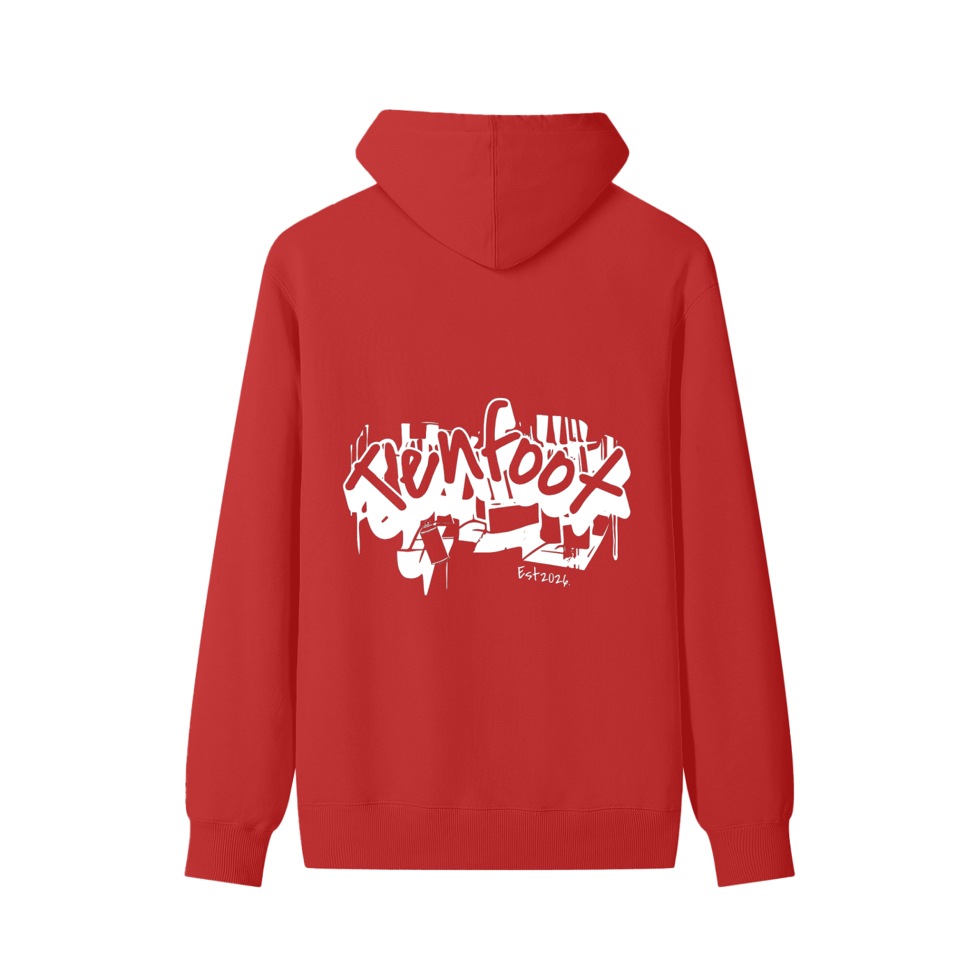 Ten foot grafetti Unisex Cotton Hoodie