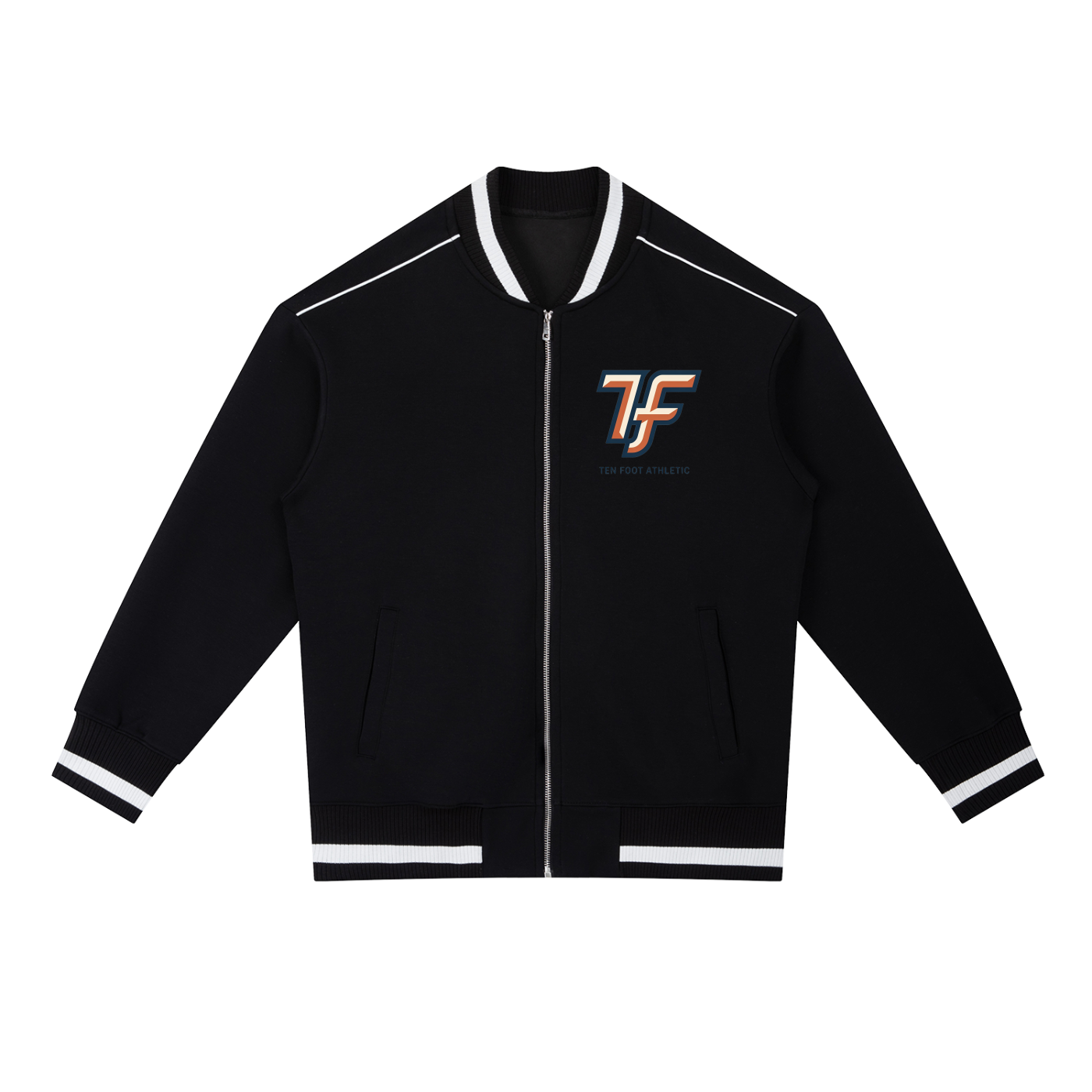Ten Foot Athletic Zip Bomber Jacket