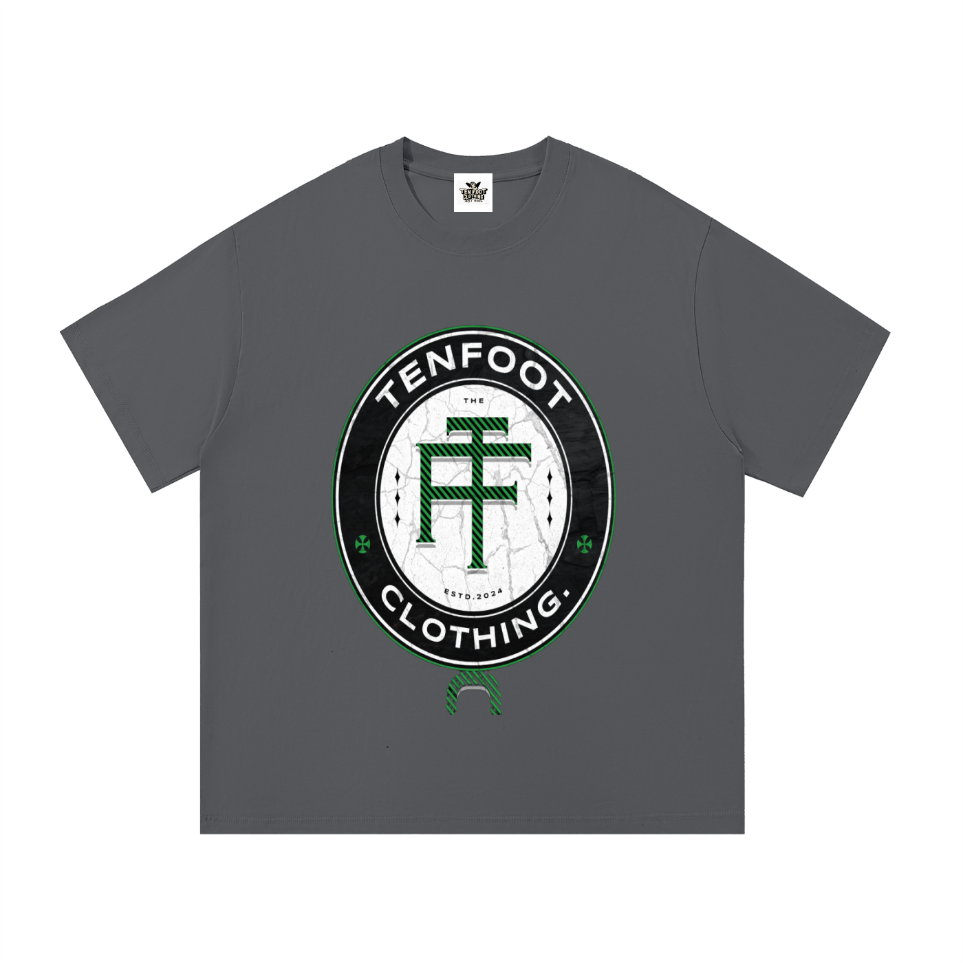 Ten Foot round Essential Cotton T-Shirt