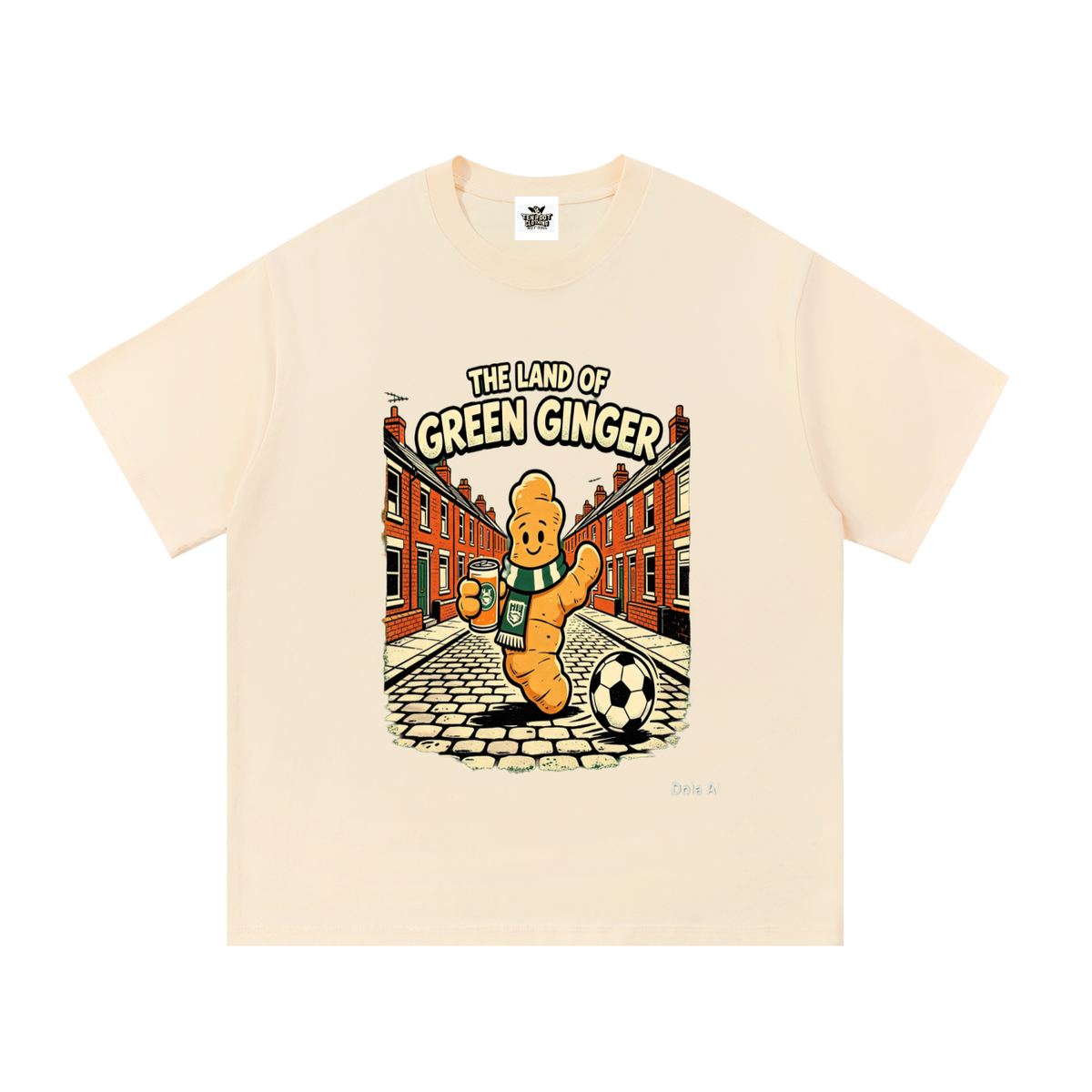 Green Ginger Cotton T-Shirt