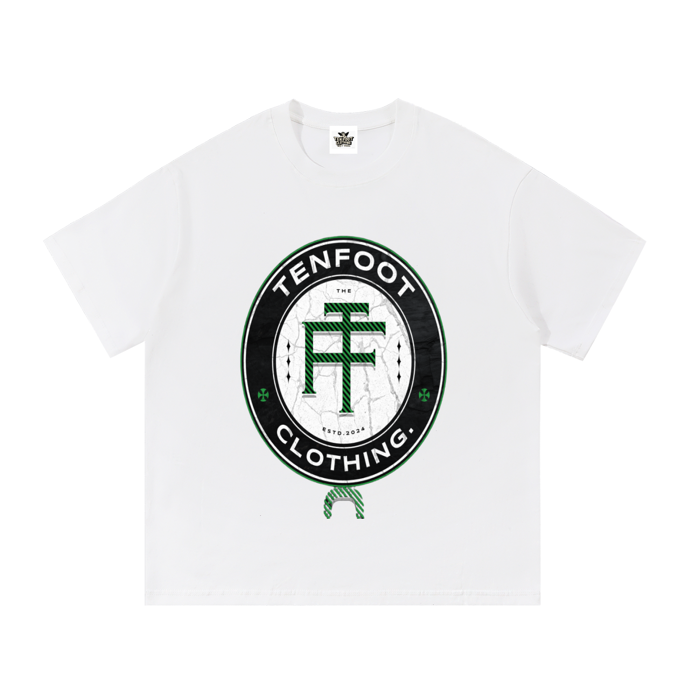 Ten Foot round Essential Cotton T-Shirt