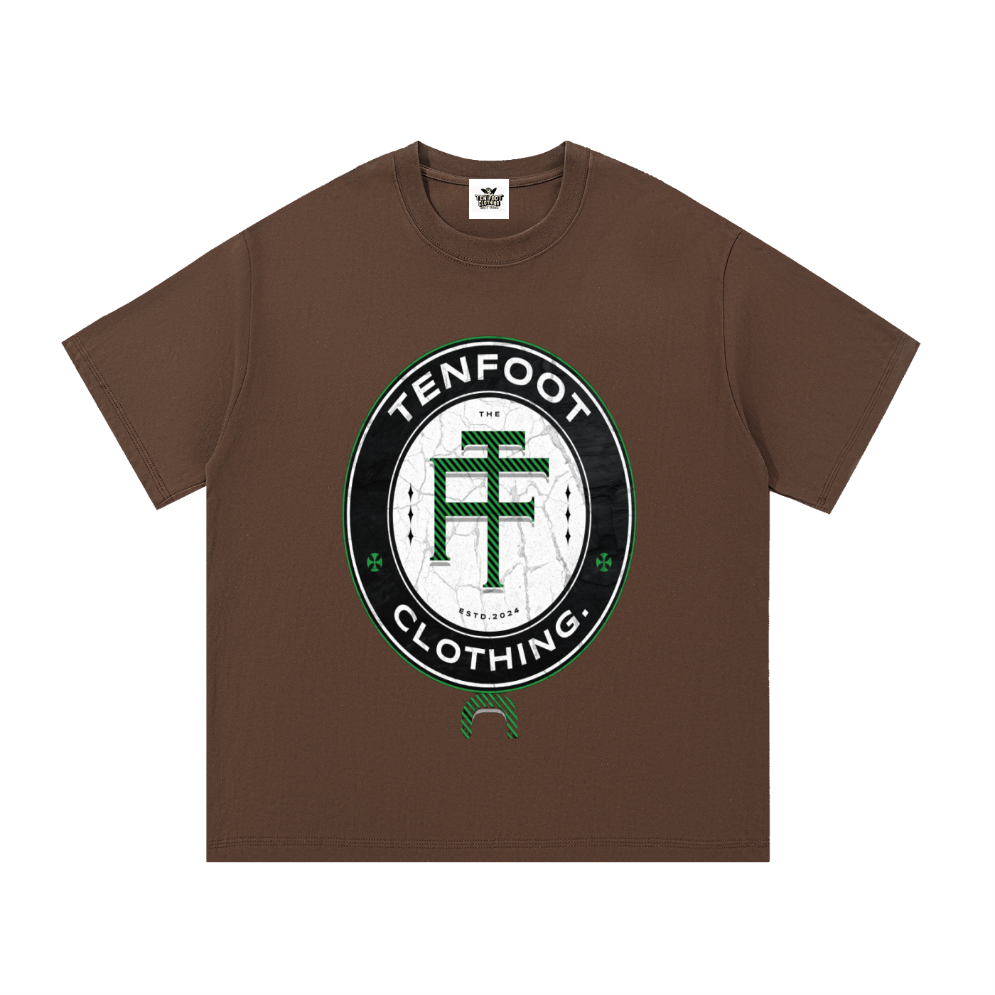 Ten Foot round Essential Cotton T-Shirt