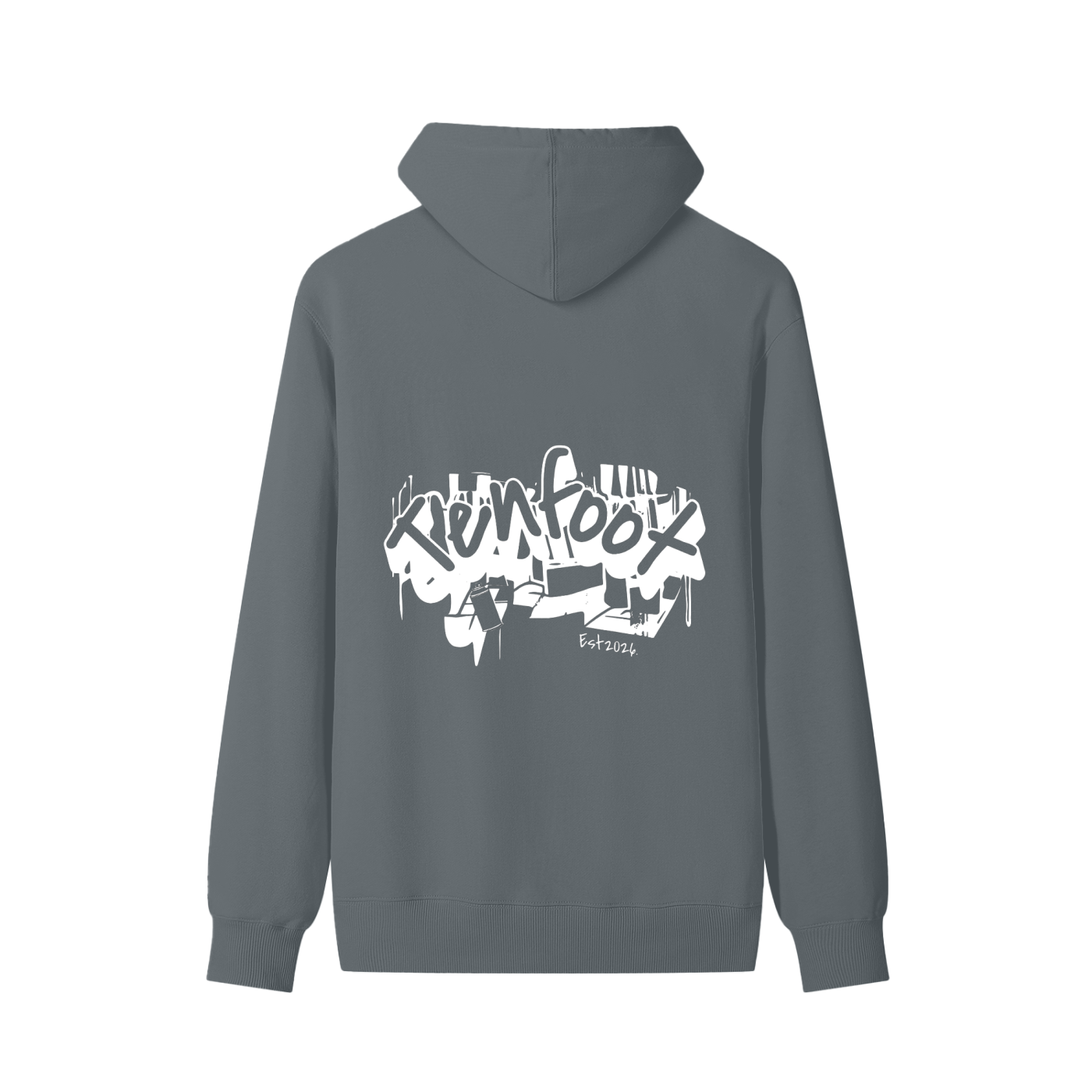 Ten foot grafetti Unisex Cotton Hoodie