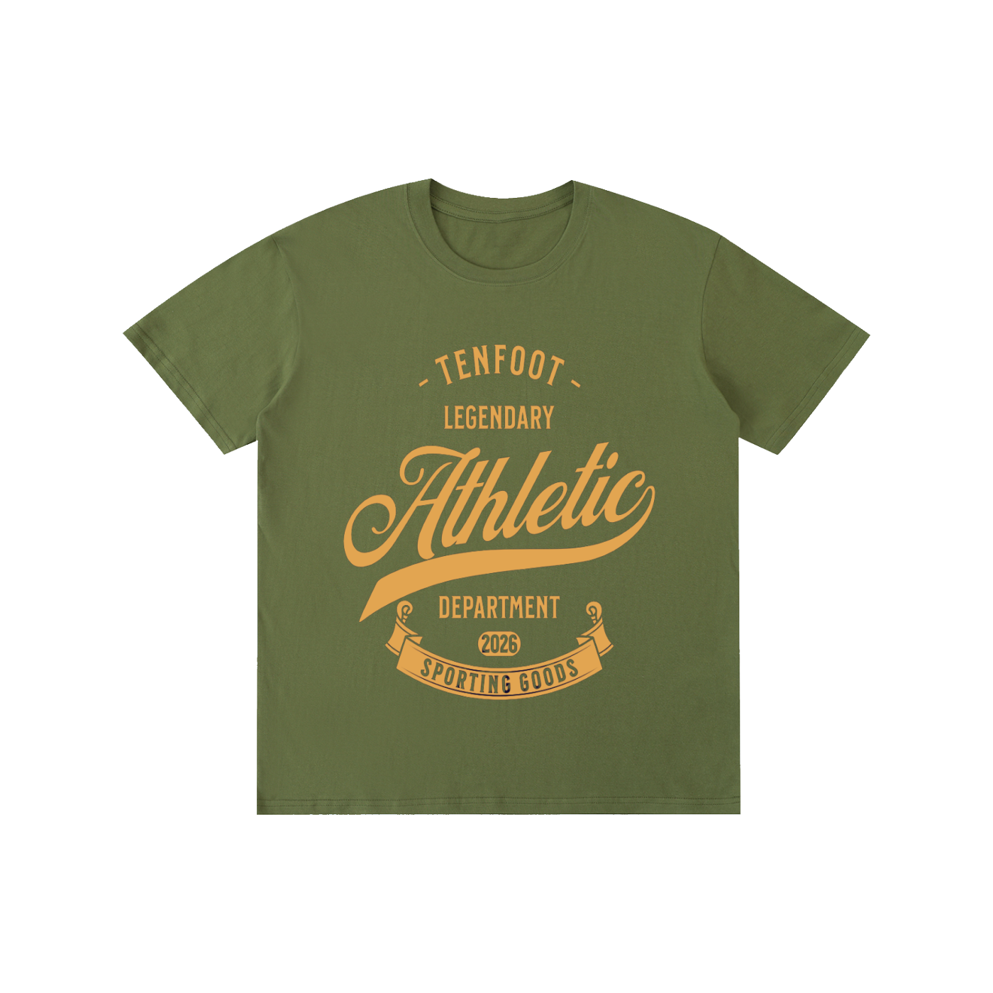 Ten Foot Athletic Cotton Unisex T-Shirt