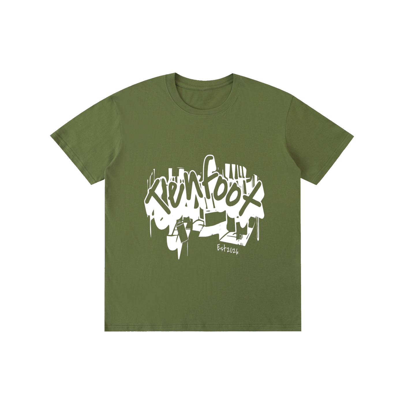 graffitti ten foot Cotton Unisex T-Shirt
