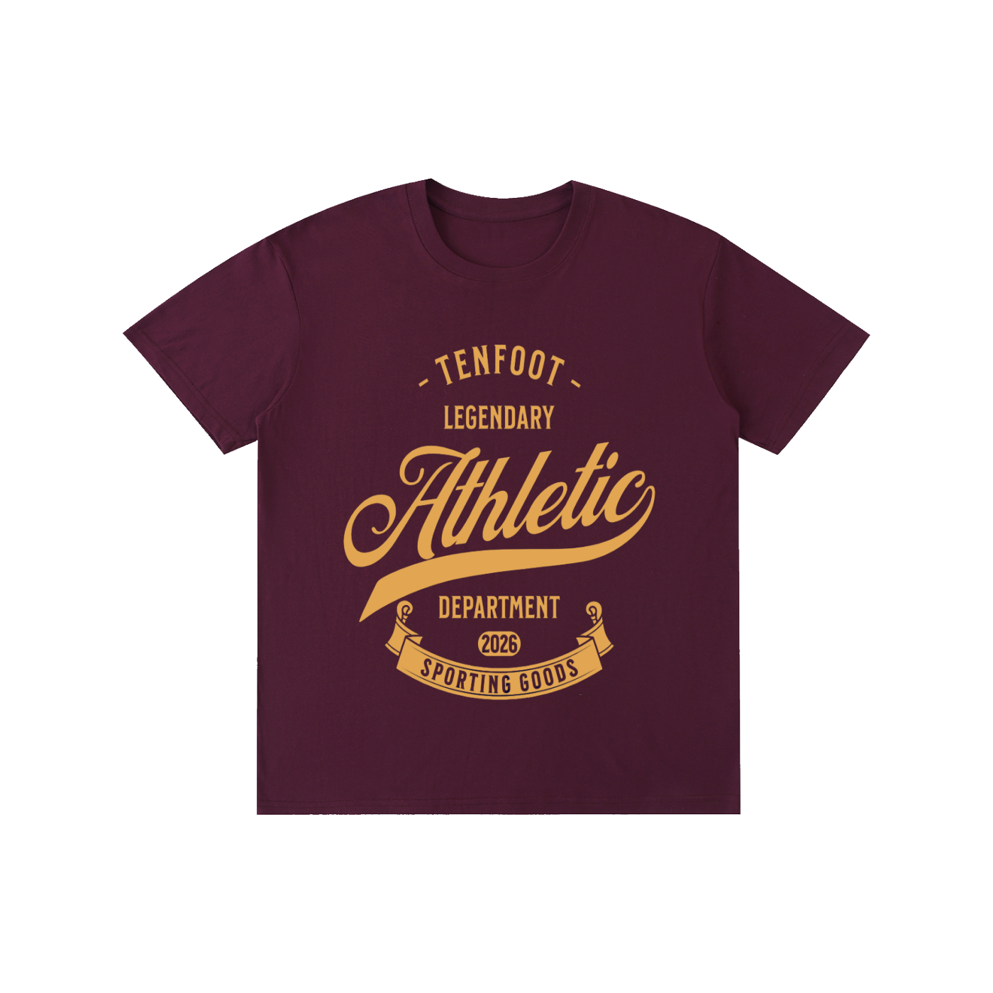 Ten Foot Athletic Cotton Unisex T-Shirt
