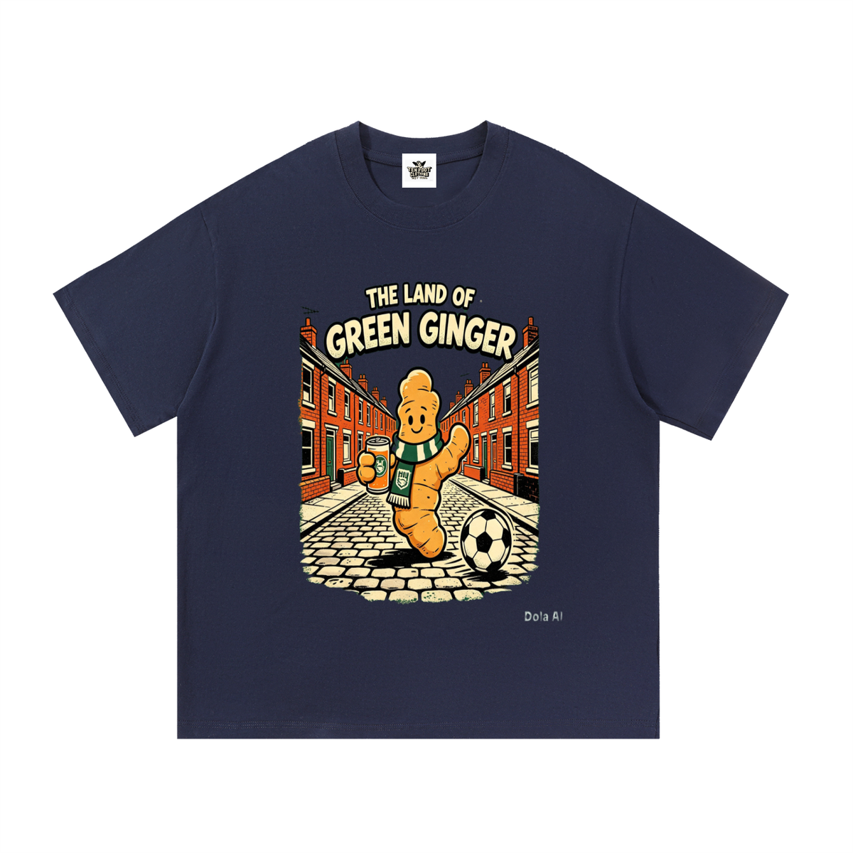 Green Ginger Cotton T-Shirt
