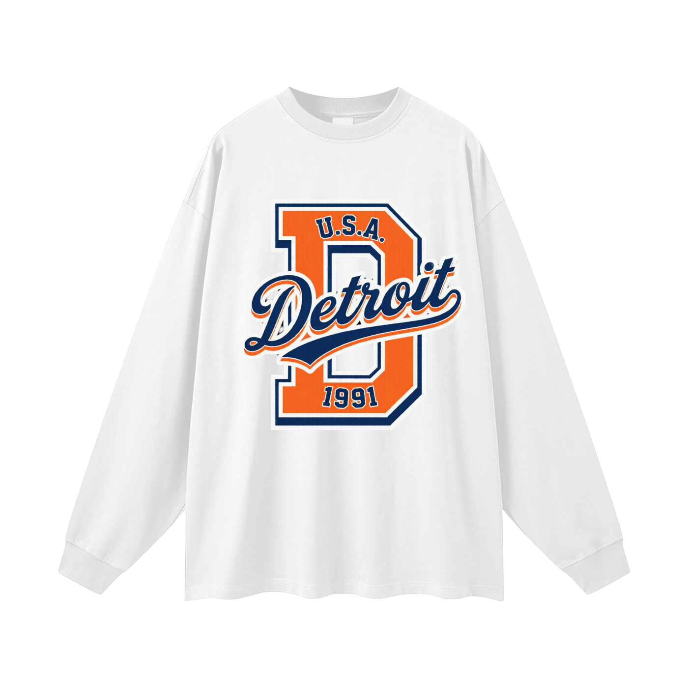 Detroit Unisex Long Sleeve T-Shirt