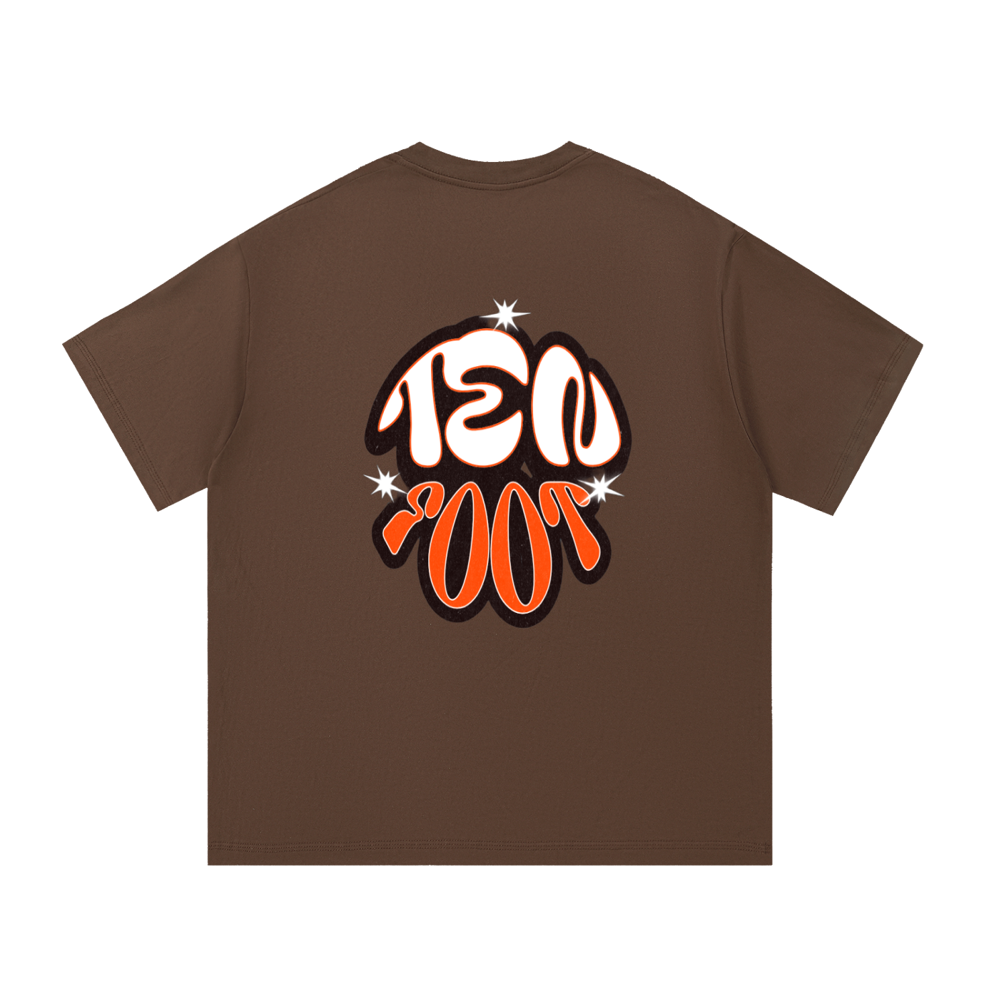 Ten Foot Back Cotton T-Shirt