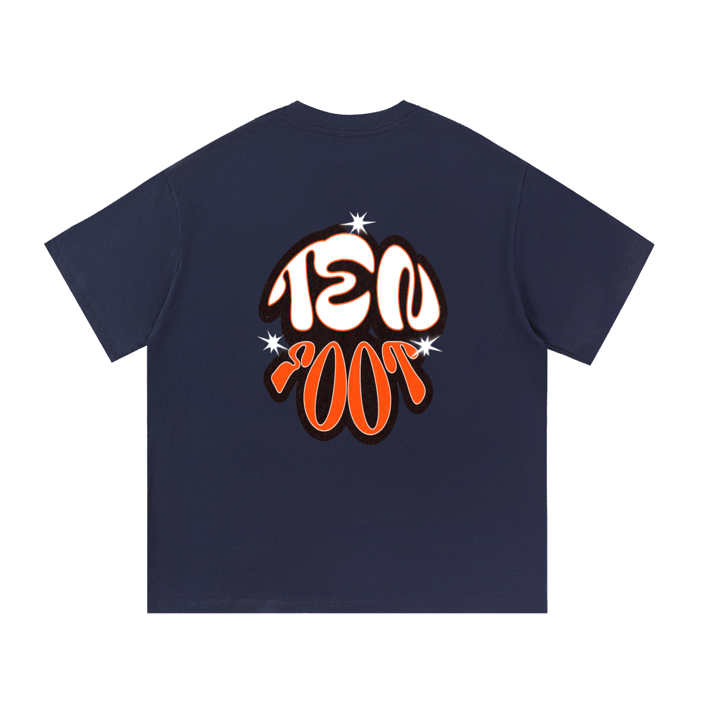 Ten Foot Back Cotton T-Shirt