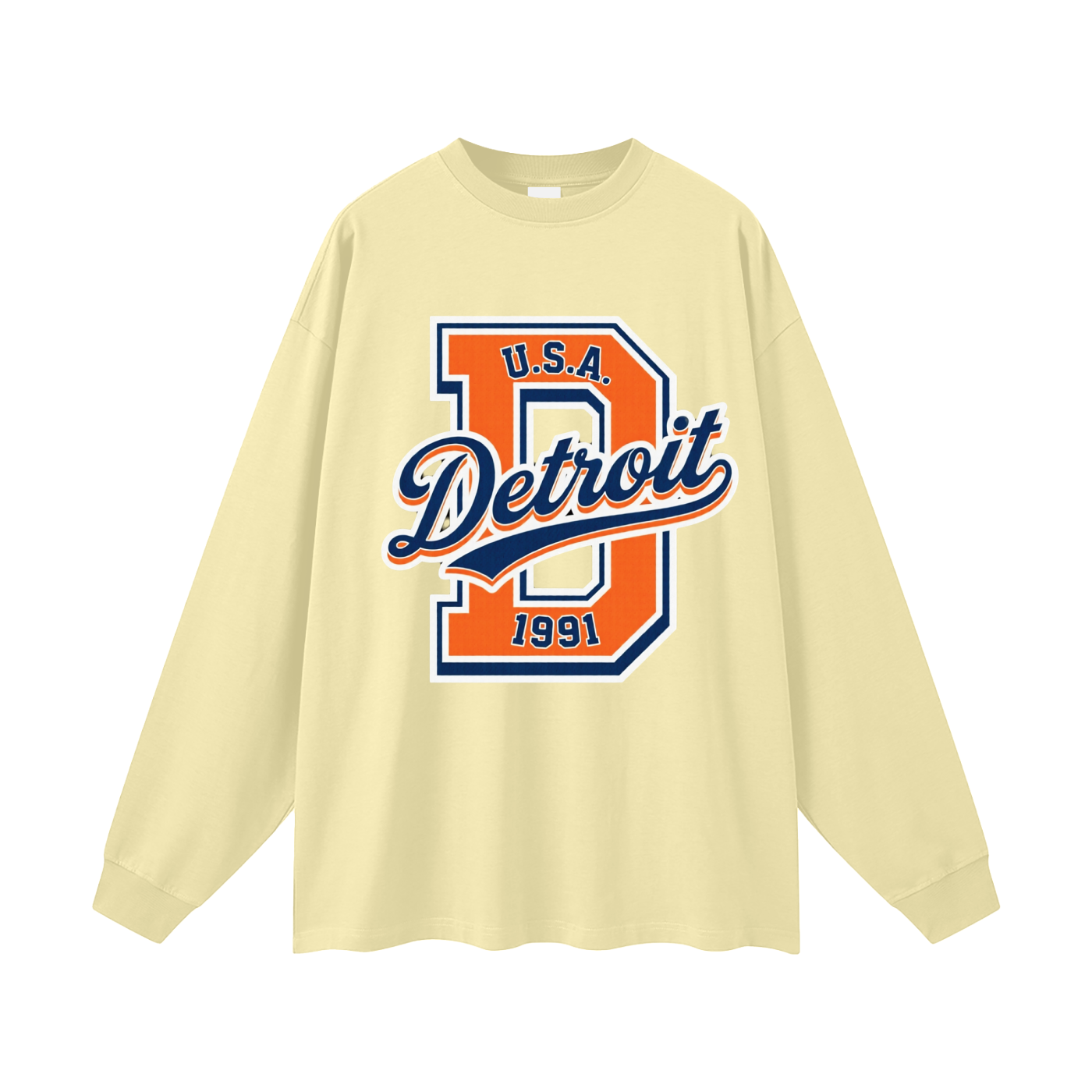 Detroit Unisex Long Sleeve T-Shirt