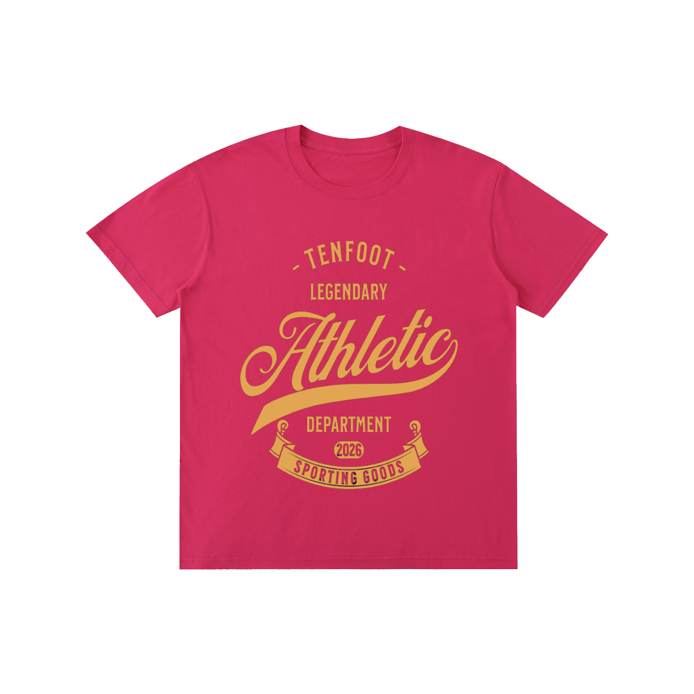 Ten Foot Athletic Cotton Unisex T-Shirt