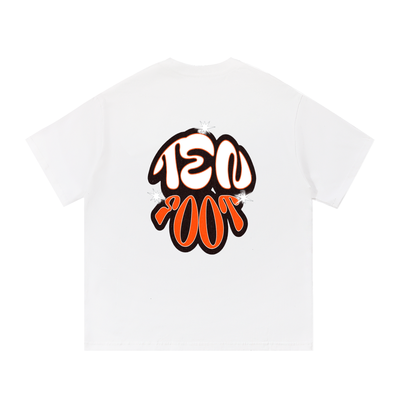 Ten Foot Back Cotton T-Shirt