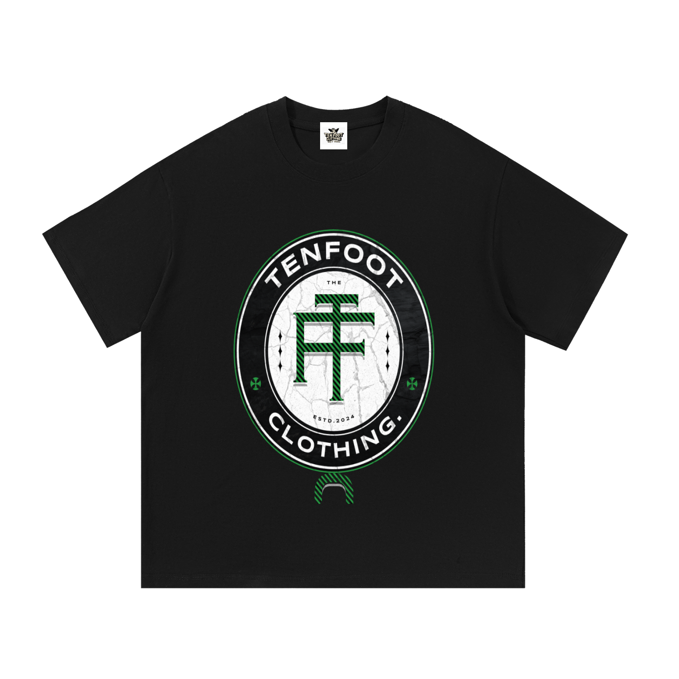 Ten Foot round Essential Cotton T-Shirt