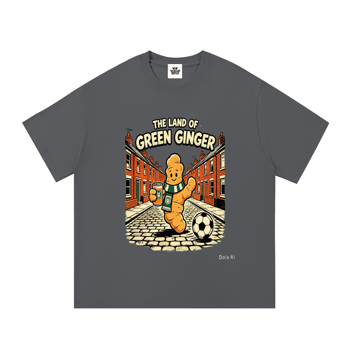 Green Ginger Cotton T-Shirt