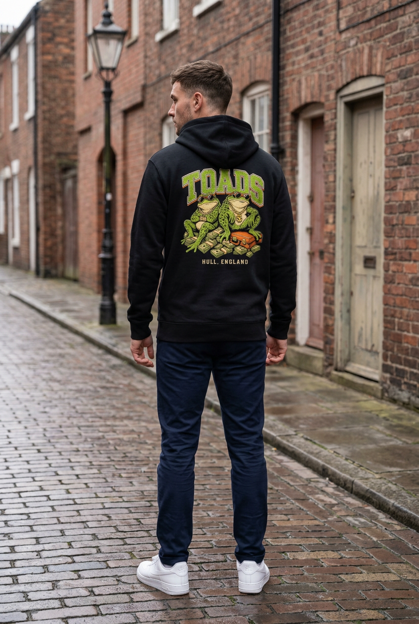 Toads hoodie mockup