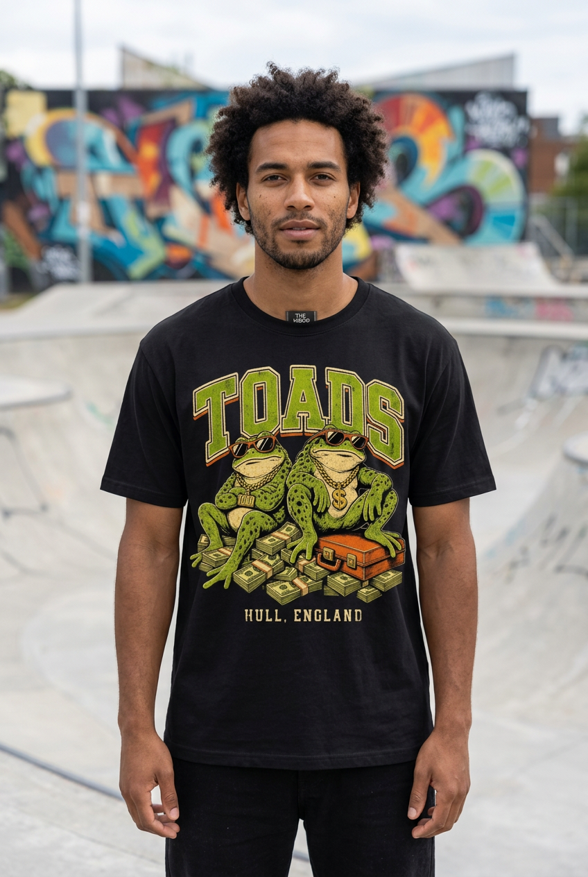 Toads mockup